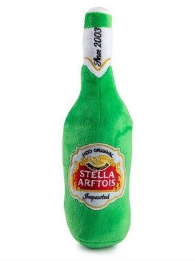 NEW Haute Diggity Dog Stella Arftois Beer Bottle